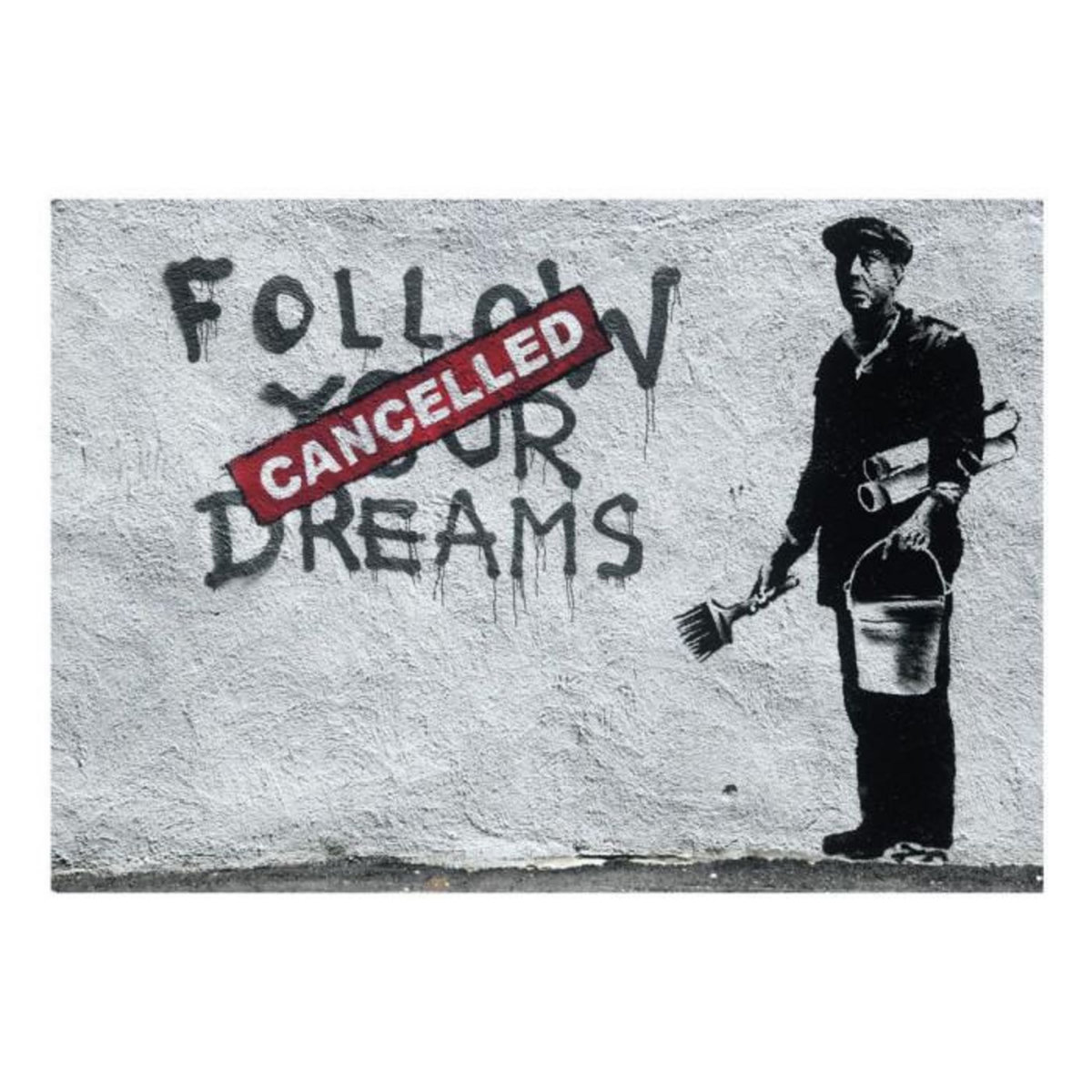 Paris Prix Papier Peint  Dreams Cancelled Banksy