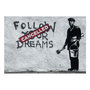 Voir la diapositive 2 : Paris Prix Papier Peint  Dreams Cancelled Banksy