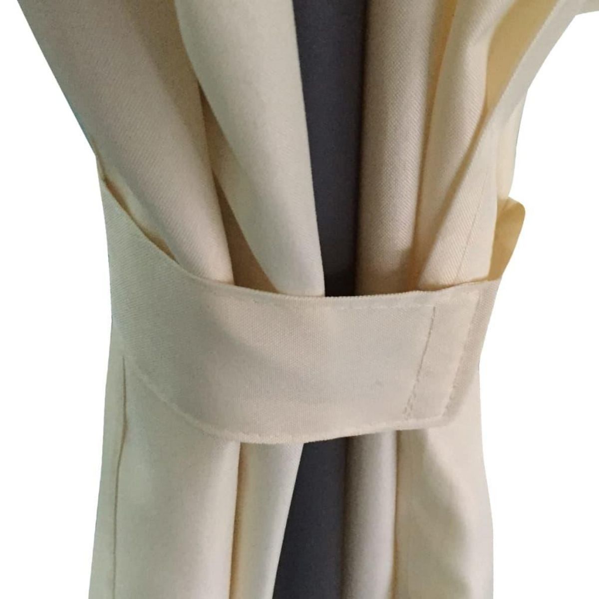 VIDAXL Tonnelle ronde avec rideaux 3,5 x 2,7 m