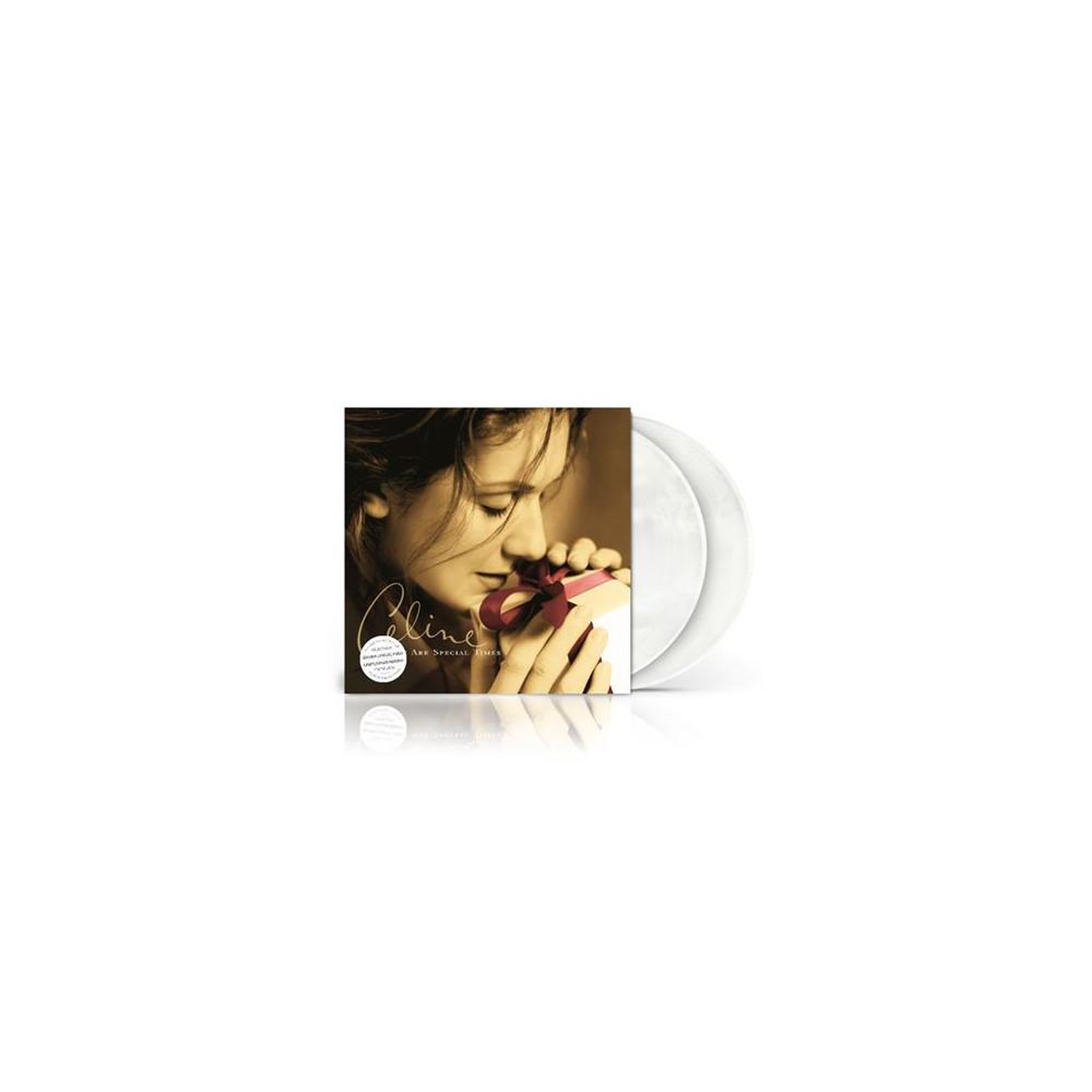 COLUMBIA Album vinyle 2lp édition limitée paris céline dion these are special times blanc nacré