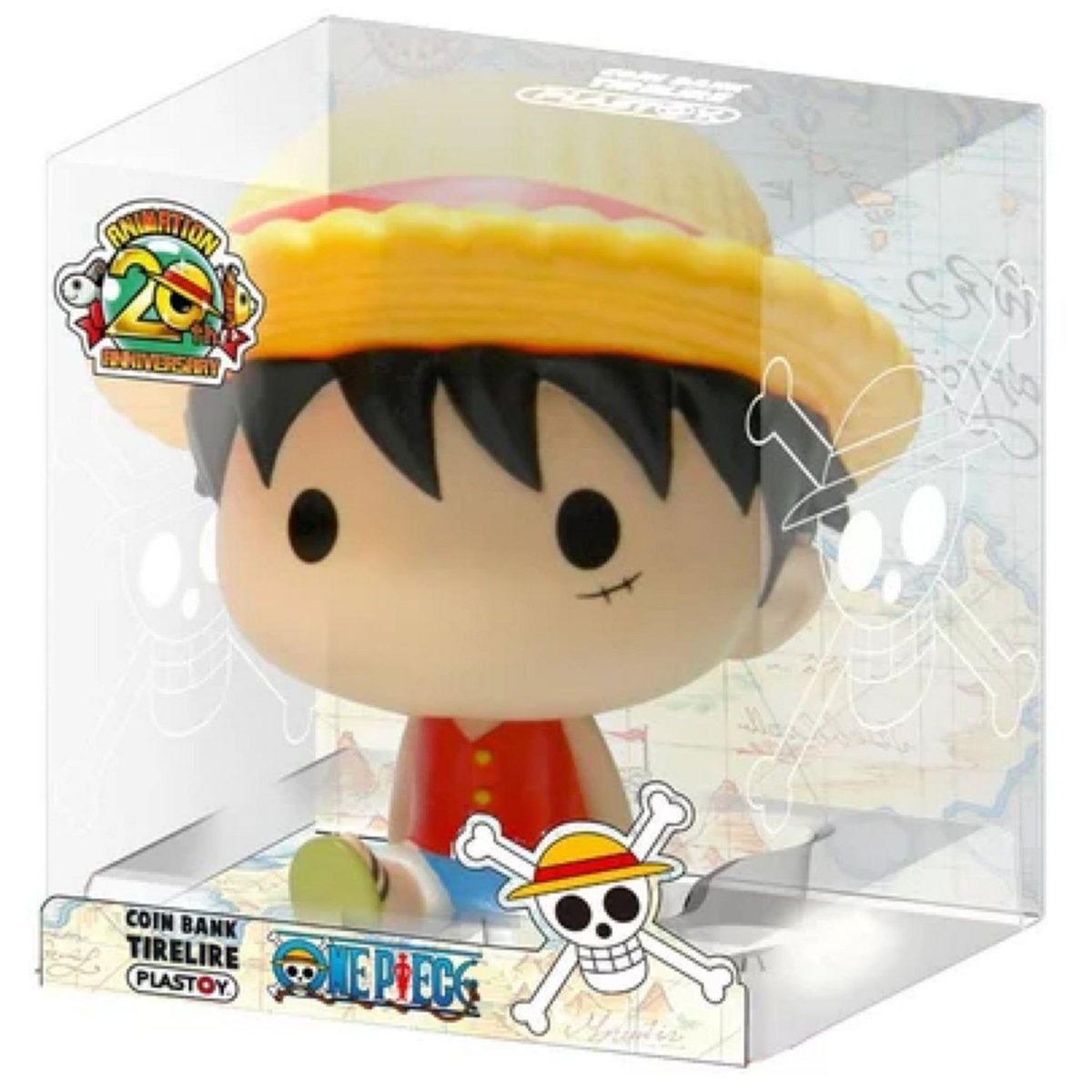 PLASTOY Tirelire One Piece Chibi Luffy