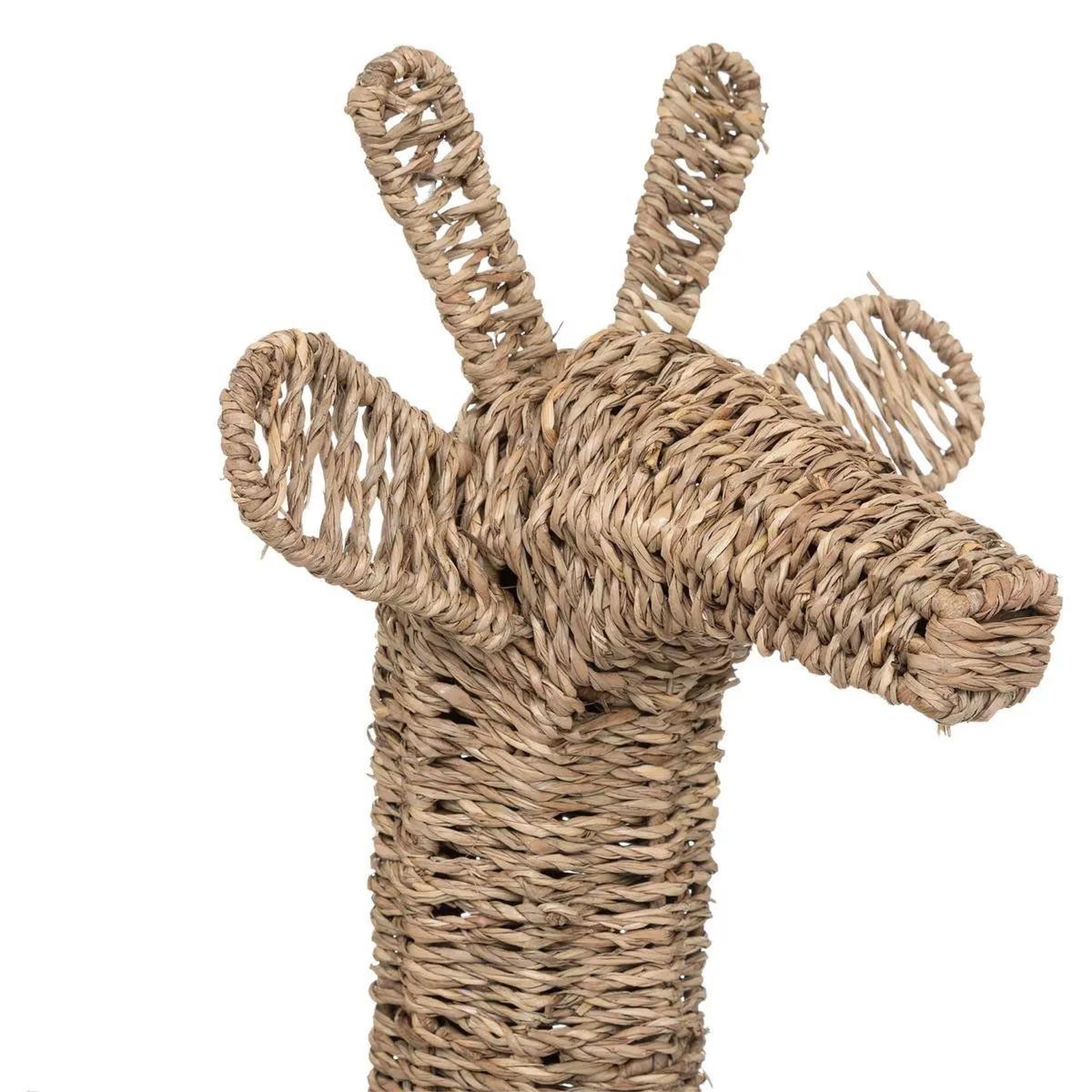 Voir la diapositive 2 : Atmosphera Kids Panier de Rangement  Girafe  78cm Naturel