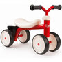 Voir la diapositive 1 : SMOBY Porteur Trotteur  Métal Rookie - Rouge - SMOBY - Pour Enfant des 12 mois - 4 roues silencieuses et poignée de transport