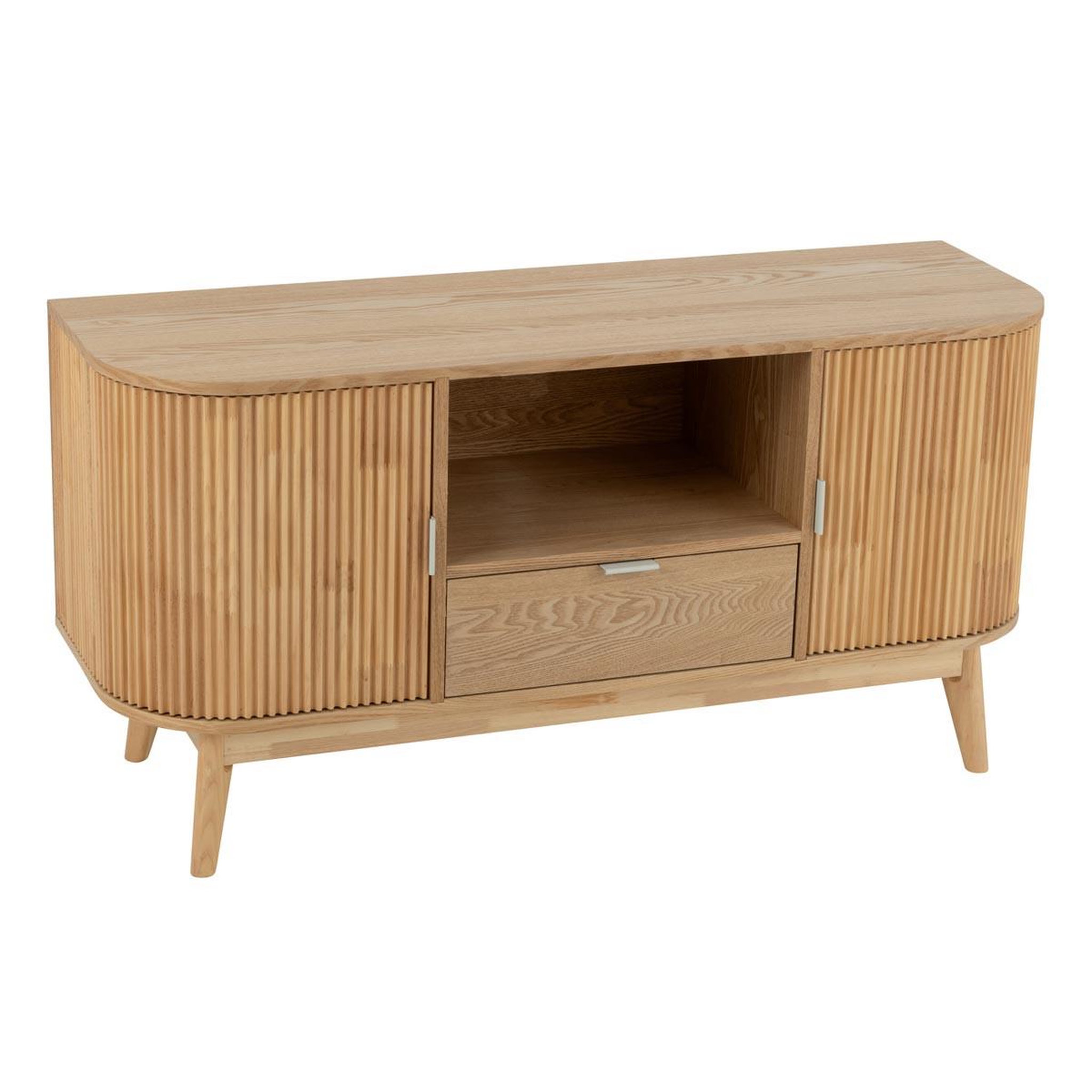 J-LINE Meuble tv en bois  alta  120cm naturel
