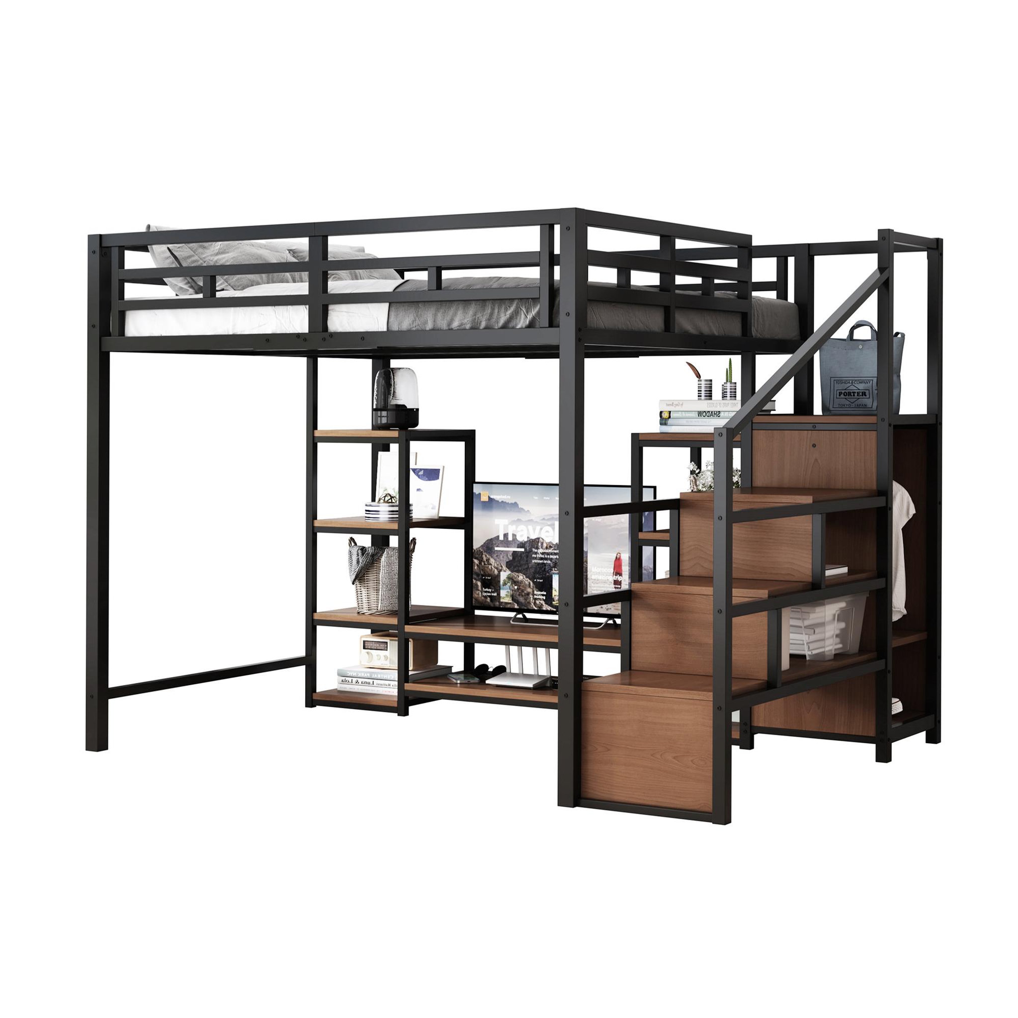 Voir la diapositive 1 : MERAX Lit mezzanine