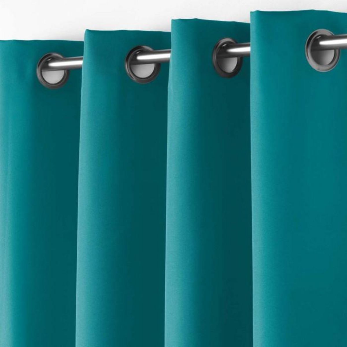 Paris Prix Rideau à Oeillets  Essentiel  140x260cm Pétrole