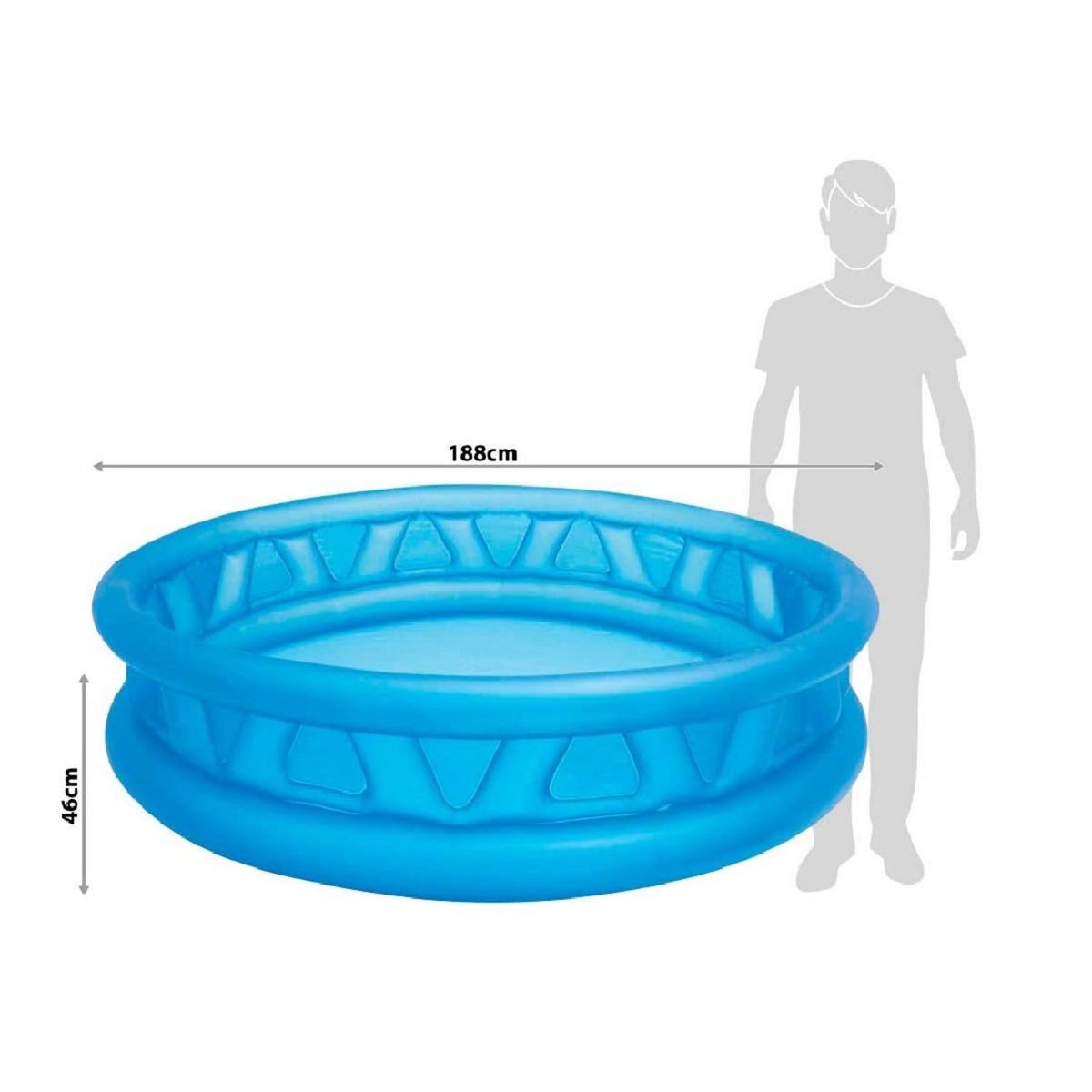 INTEX Piscine ronde gonflable