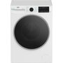 Voir la diapositive 1 : Beko Lave linge hublot B7WFT6104019W EnergySpin FiberCatcher