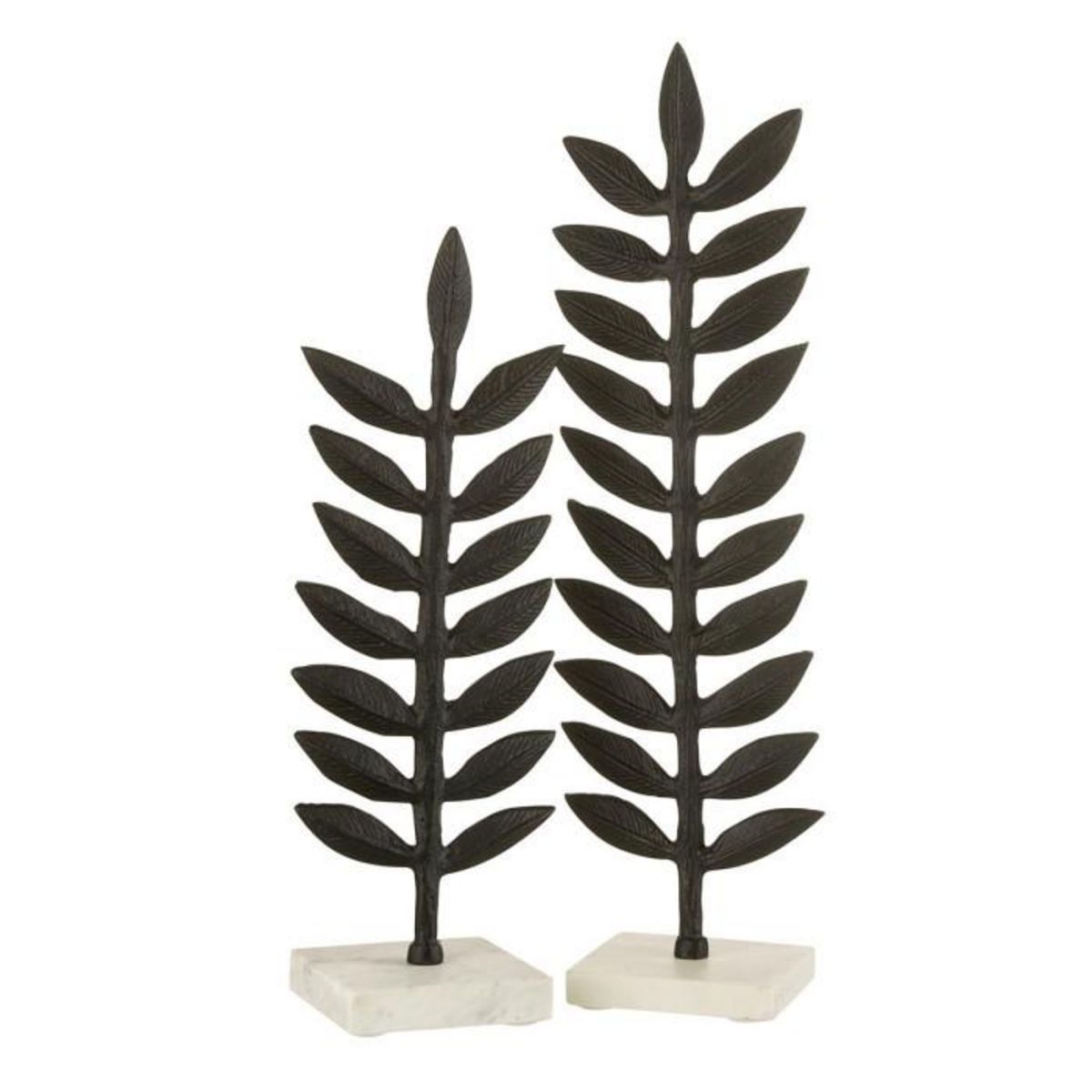 Paris Prix Feuille Déco Design  Julia  38cm Noir