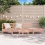 Voir la diapositive 3 : VIDAXL Canape de jardin 4 places bois massif de douglas