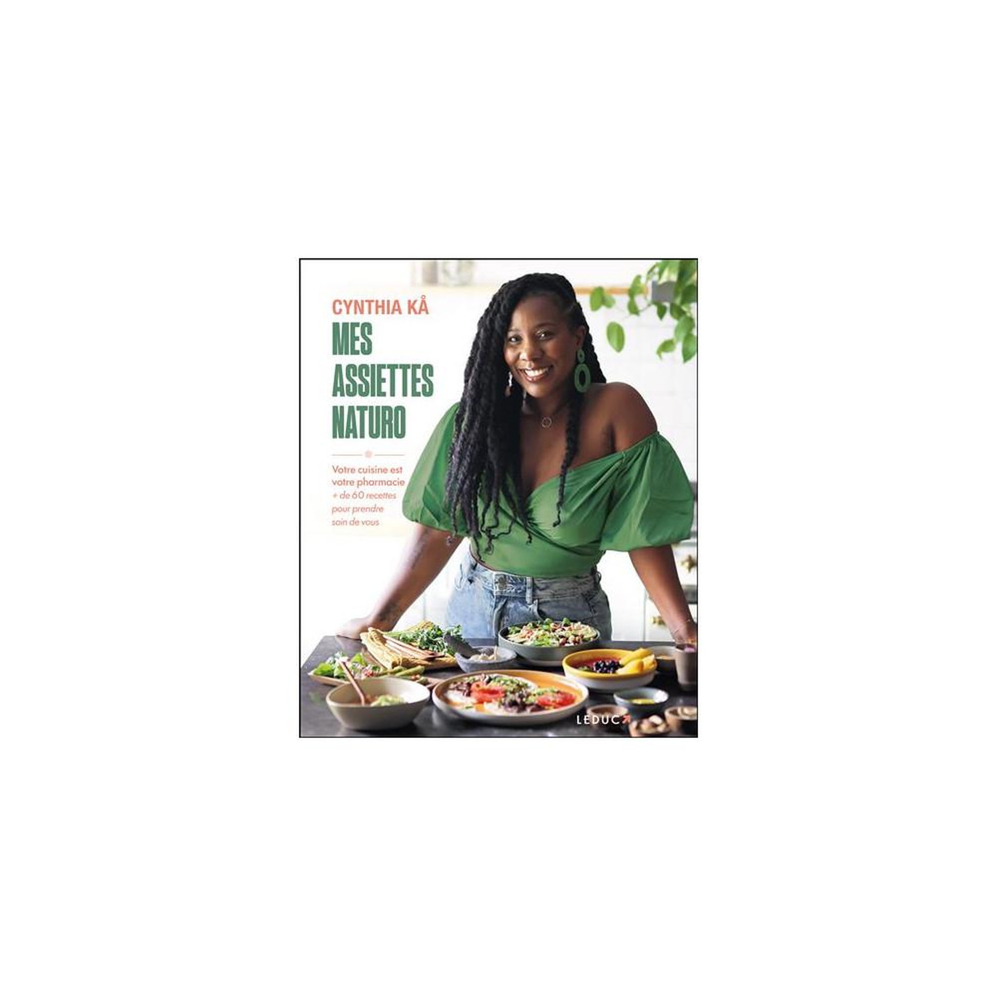 Coffret ou livre de cuisine mes assiettes naturo de cynthia kâ, recette cuisine naturelle, livre de recettes français