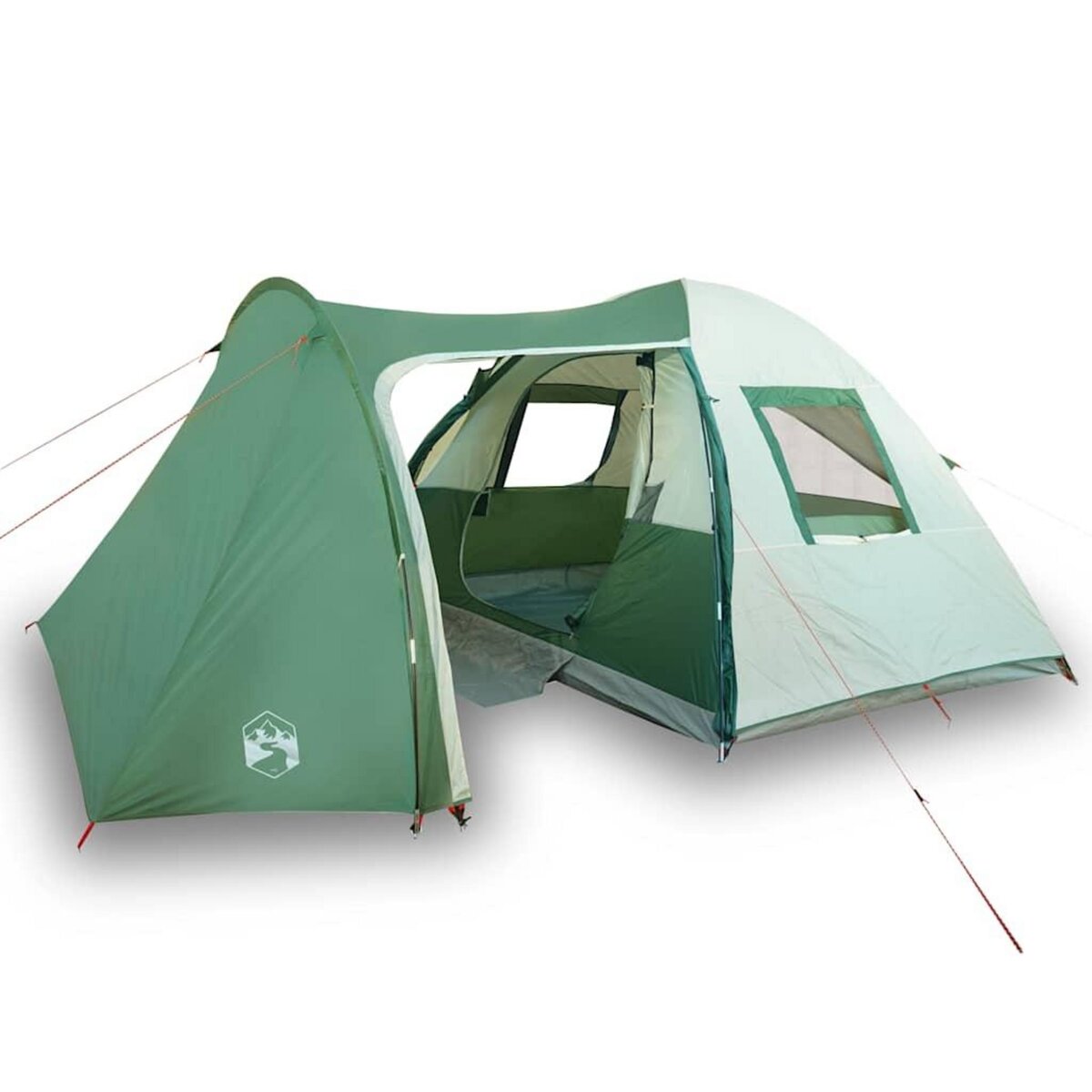 VIDAXL Tente familiale a dome 6 personnes vert impermeable