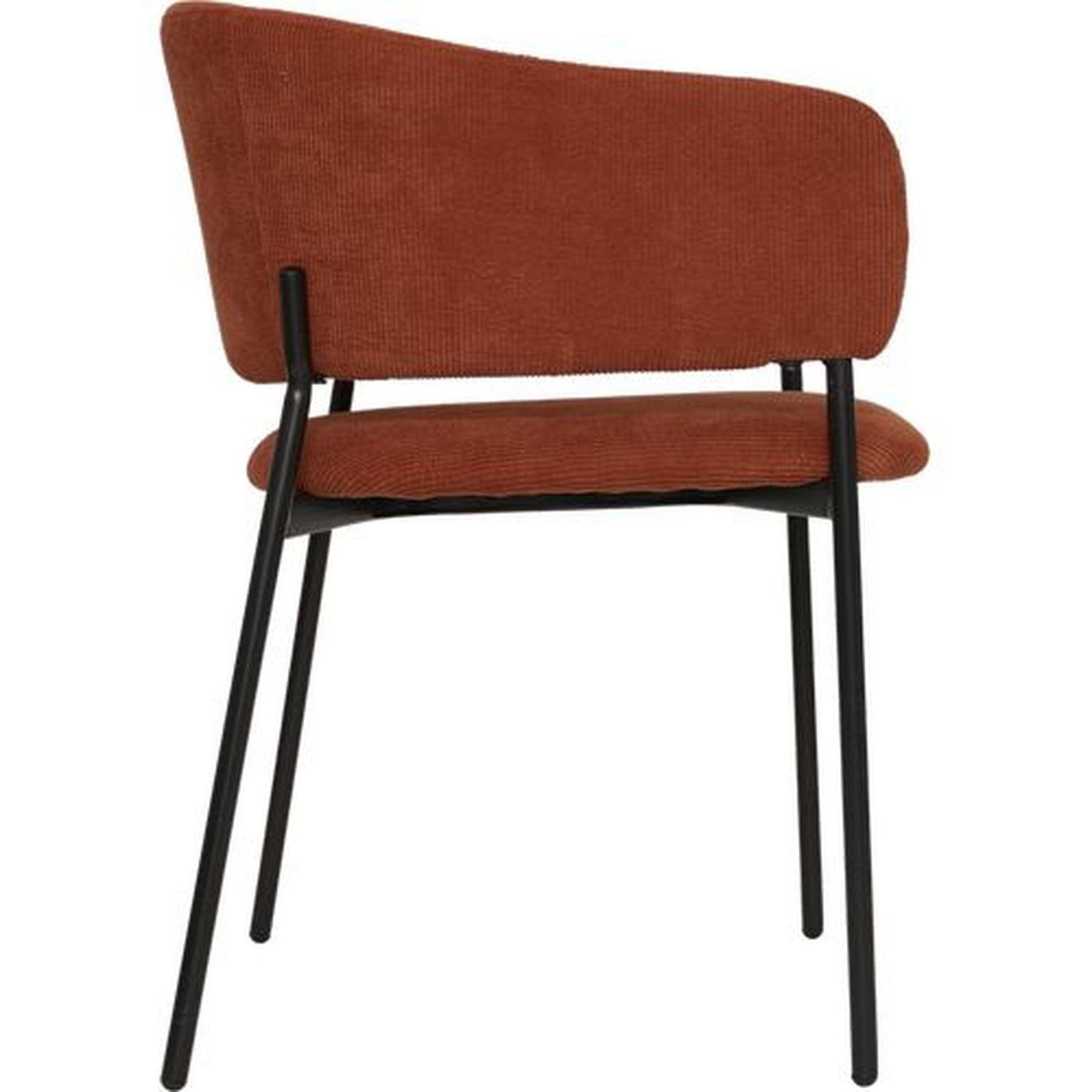 Voir la diapositive 6 : ATMOSPHERA Lot de 2 fauteuils à diner en velours SOLEA