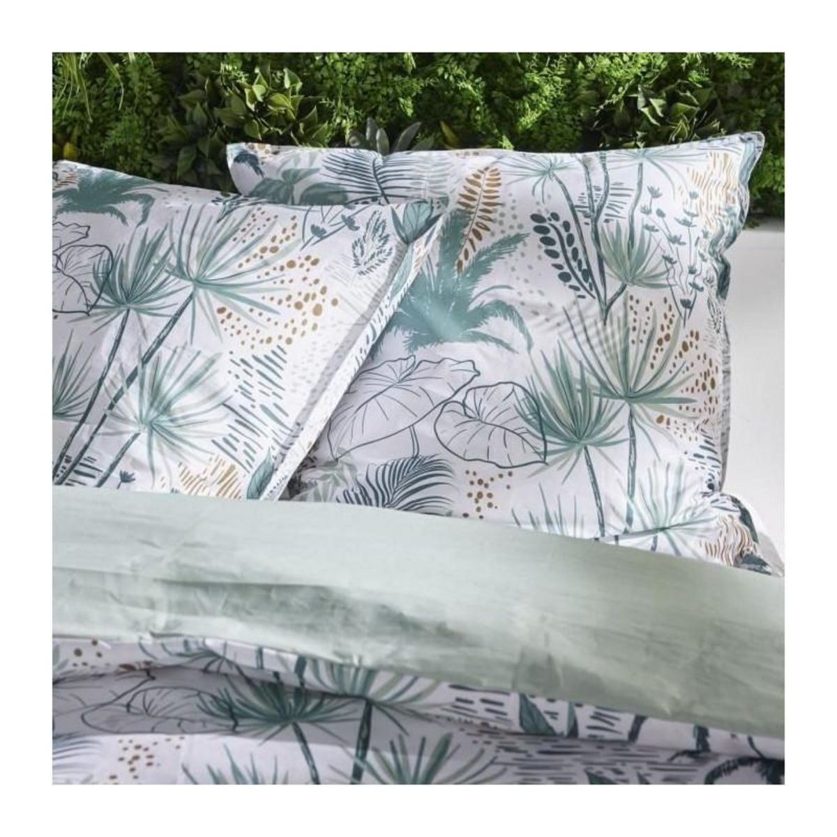 Today Parure de couette - TODAY - Sunshine 17.25 - 240x260cm - 2 personnes - Imprimée - Coton 57 fils