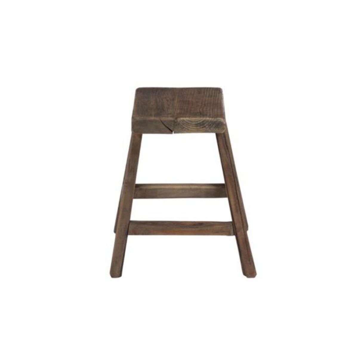 Paris Prix Tabouret Rectangulaire en Bois  Kelig  35cm Marron