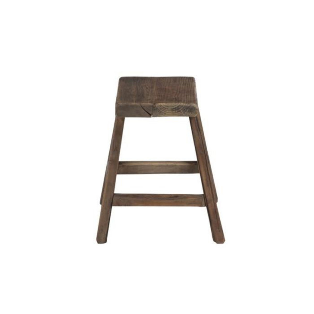 Paris Prix Tabouret Rectangulaire en Bois  Kelig  35cm Marron