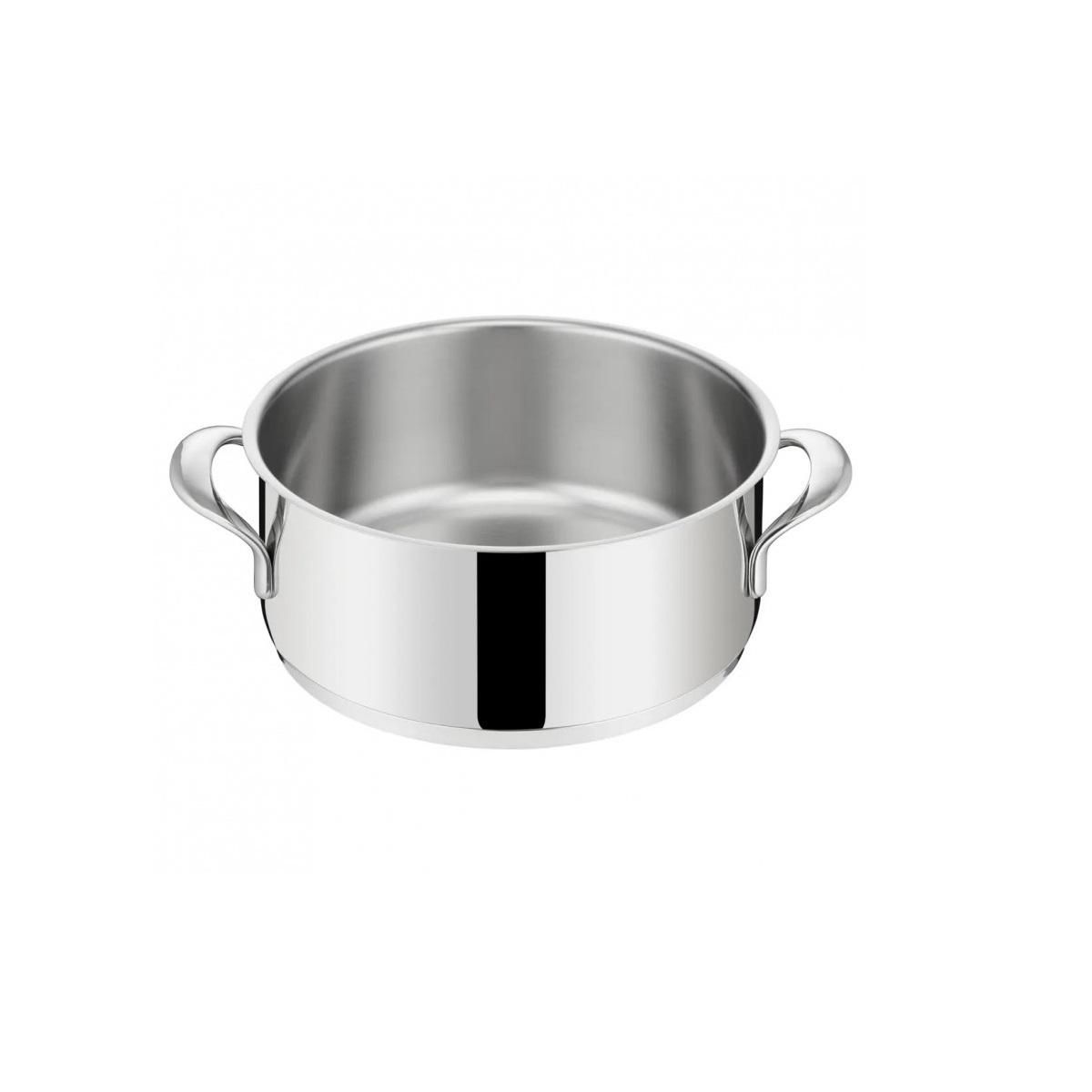 Lagostina Faitout inox 24cm avec couvercle - 011204032424
