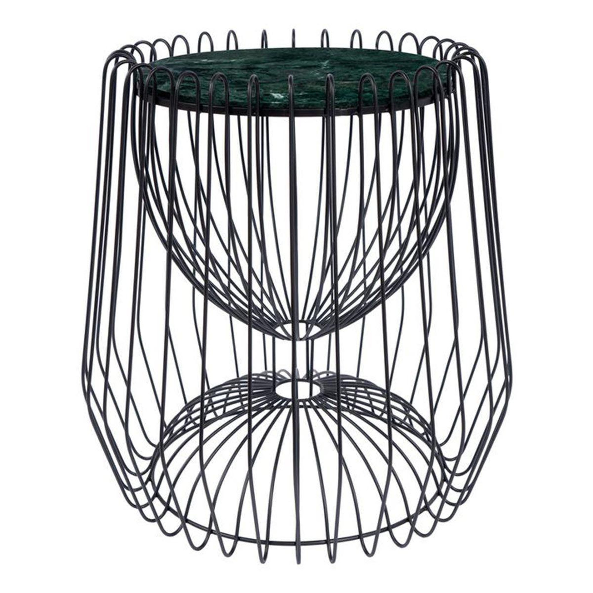 Paris Prix Table d'appoint design  malibu  51cm vert
