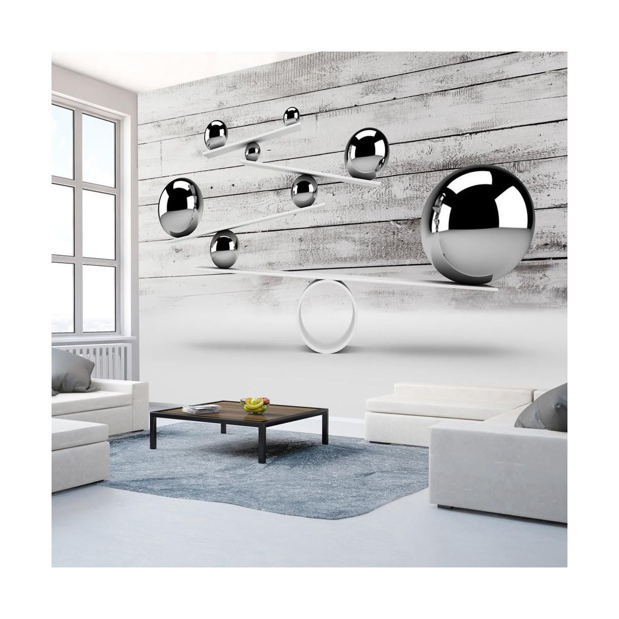 Paris Prix Papier peint  balance. Coloris disponibles : Multicolore