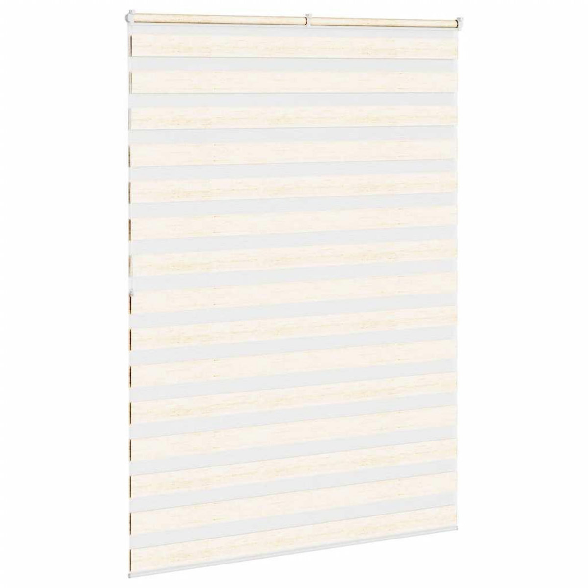 VIDAXL Store zebre beige marbre largeur du tissu 155,9 cm polyester