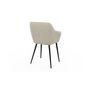 Voir la diapositive 3 : Lot de 2 chaises en velours capitonnée JULIETTE