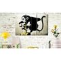 Voir la diapositive 2 : Paris Prix Tableau Imprimé  Monkey TNT Detonator - Banksy