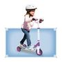 Voir la diapositive 4 : SMOBY Patinette - SMOBY - FROZEN - 3 roues silencieuses - Guidon réglable - Bois et métal