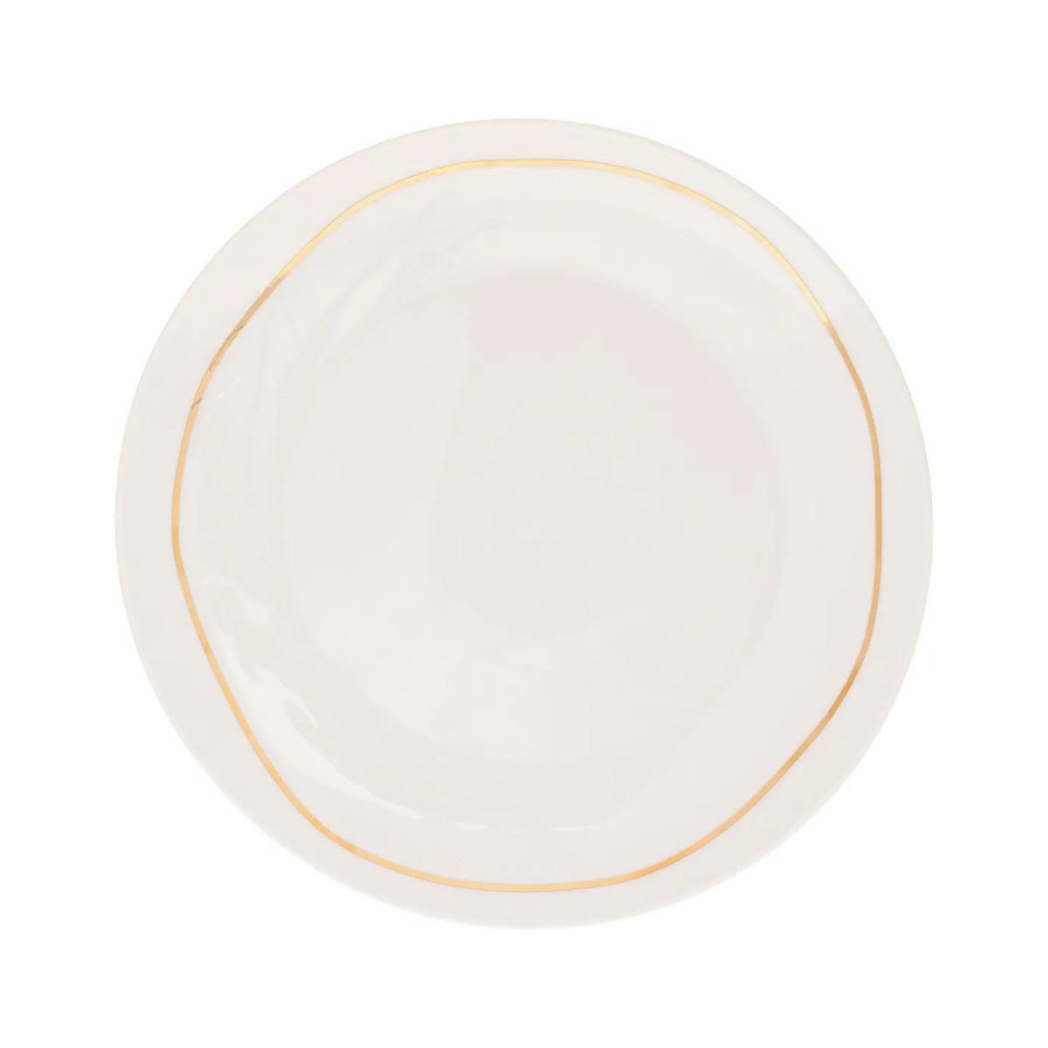 Voir la diapositive 2 : SECRET DE GOURMET Lot de 6 assiettes plates  selena  26cm blanc
