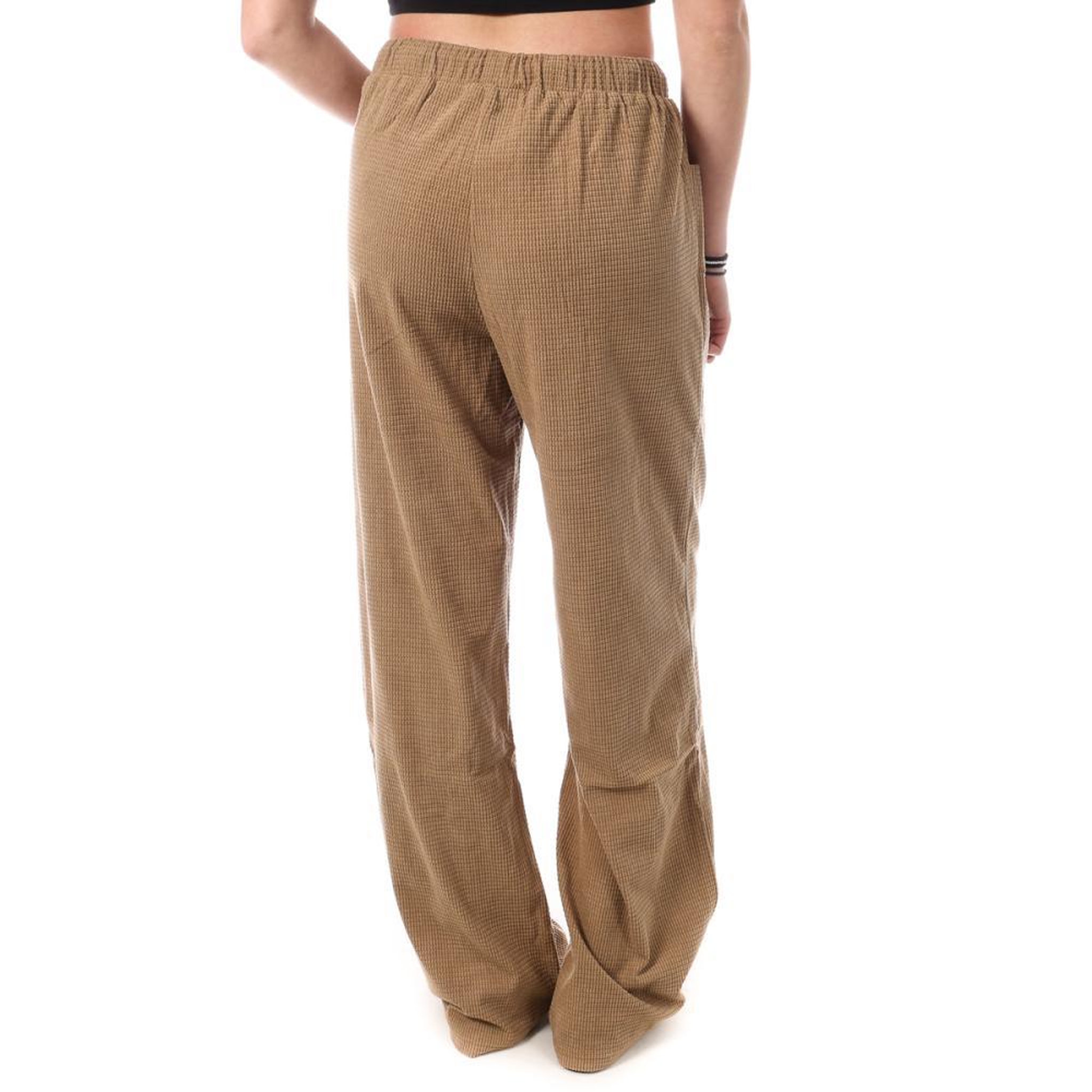 Voir la diapositive 2 : MONDAY PREMIUM Pantalon Fluide Camel Femme Monday Premium D10001