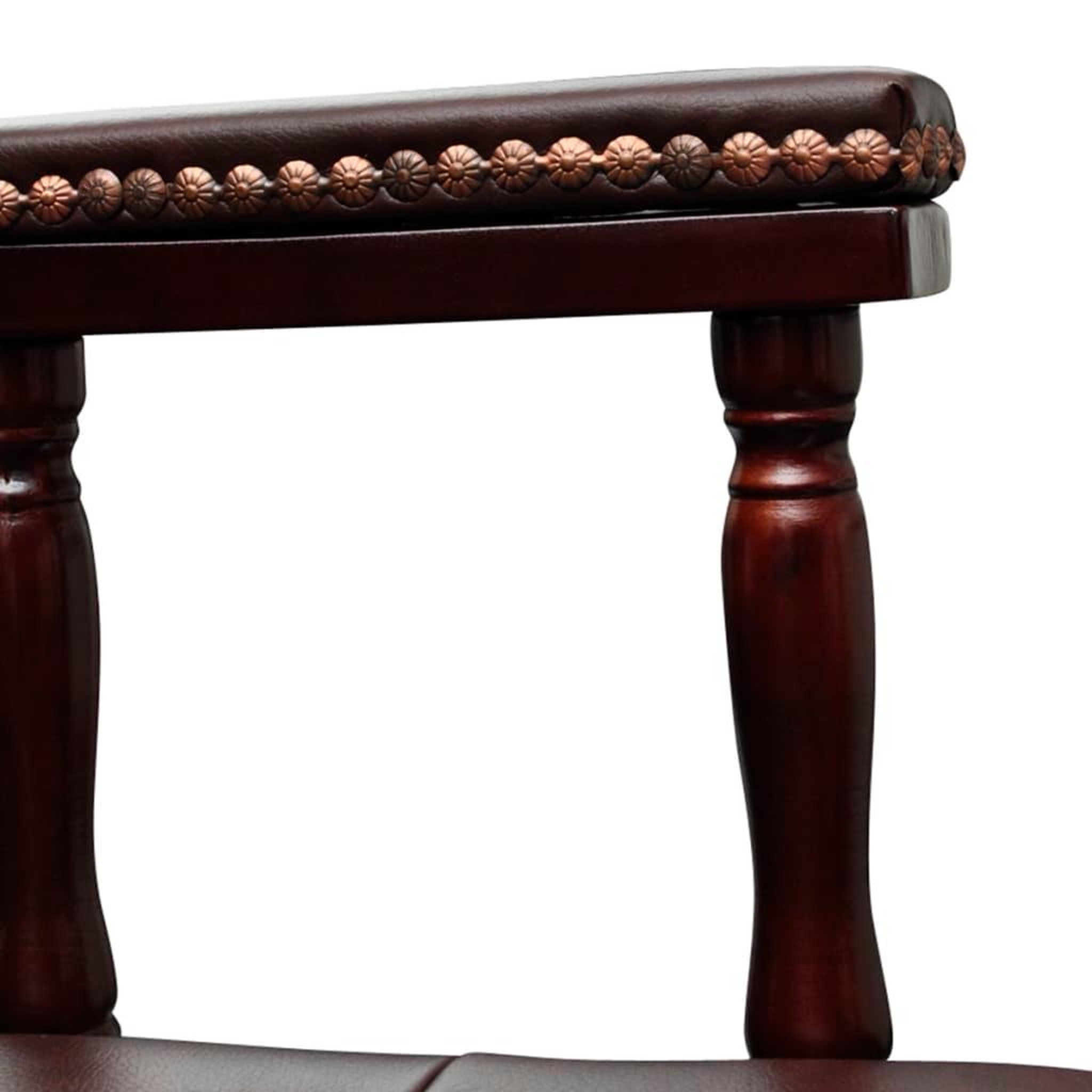 Voir la diapositive 5 : VIDAXL Chaise de bureau pivotante Marron