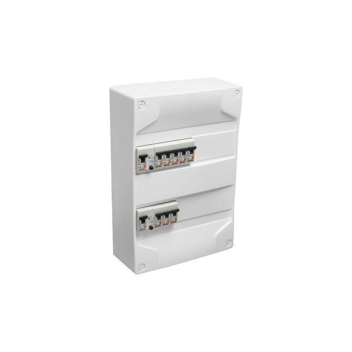 CENTRALE BRICO Tableau pré équipé 2 rgs 26 mods