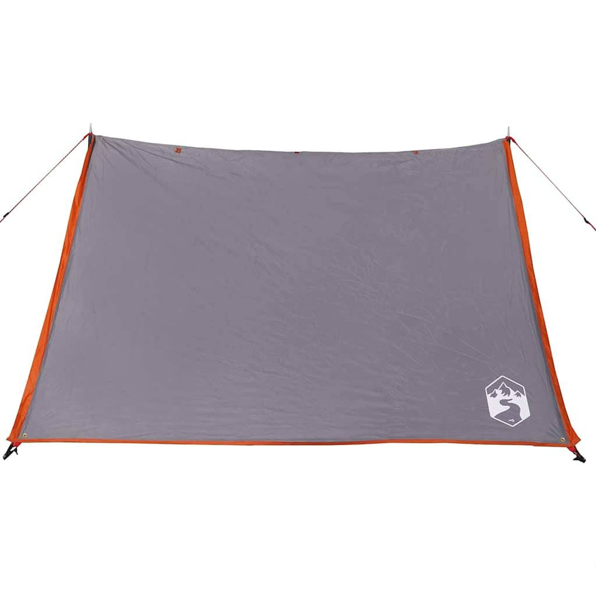 Voir la diapositive 5 : VIDAXL Tente de camping 2 personnes gris et orange impermeable