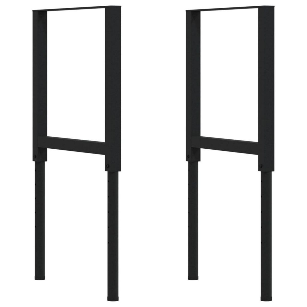 VIDAXL Etabli 100x60x(73-99,5) cm bois massif de hetre rectangulaire