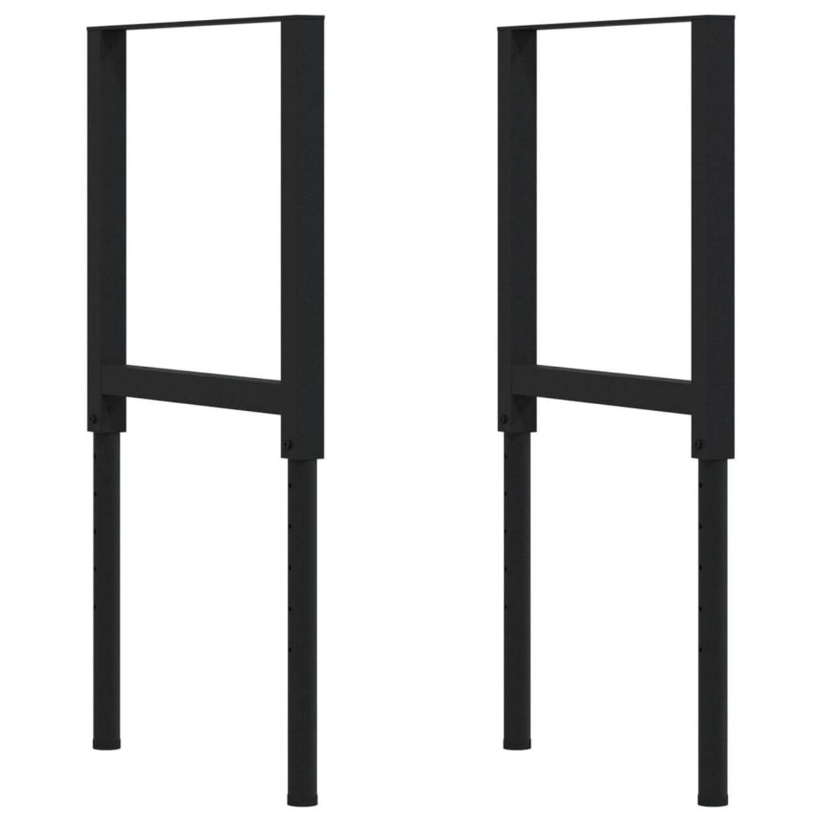 VIDAXL Etabli 100x60x(73-99,5) cm bois massif de hetre rectangulaire