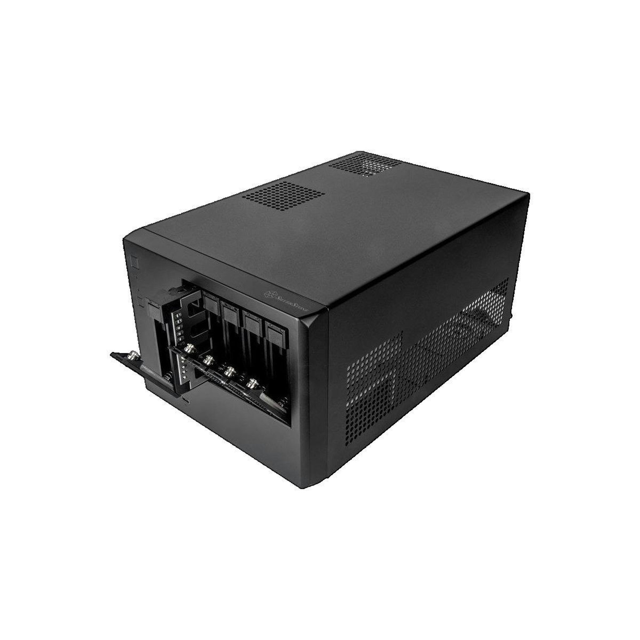 Voir la diapositive 3 : Silverstone Boîtier NAS SilverStone SST-CS351B Noir avec 5 baies pour disque dur