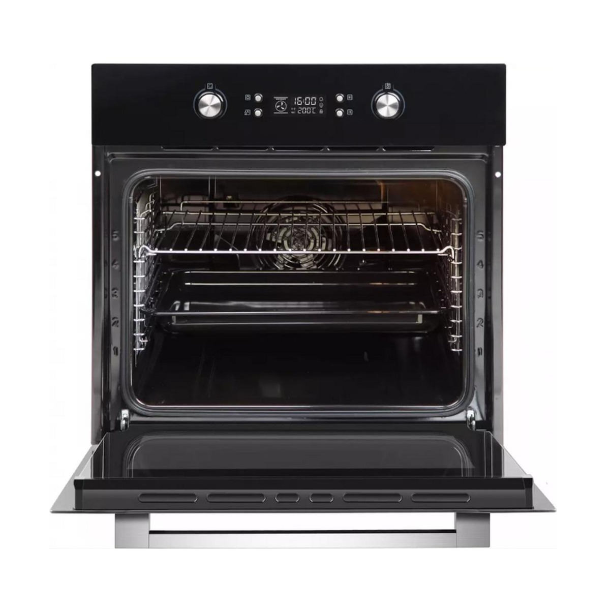 BRANDT Four intégrable multifonction 70l 60cm catalyse noir/inox - BOC8000X