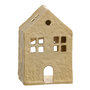 Voir la diapositive 1 : Paris Prix Bougeoir Déco 1 Bougie  Maison  19cm Or