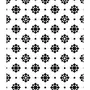 Wenko Fond hotte design Arabesque - L. 60 x l. 70 cm - Blanc et noir