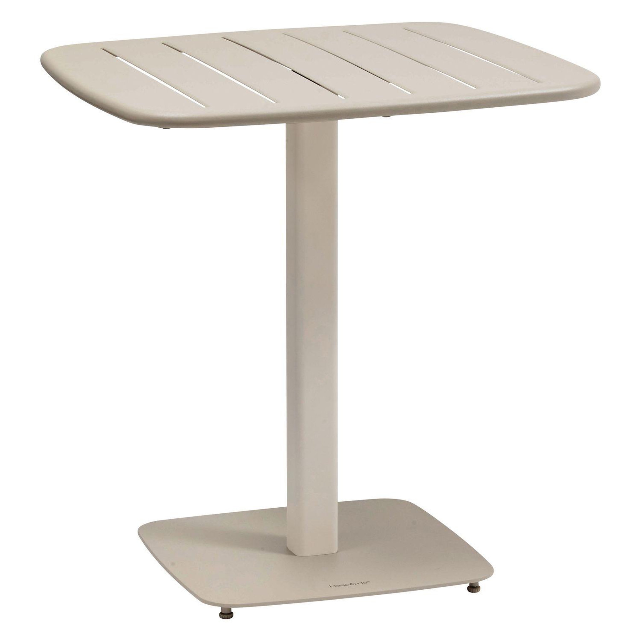 Voir la diapositive 1 : HESPERIDE Table de jardin carrée 2 places ALEGORIA