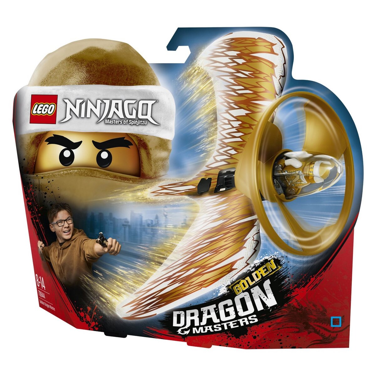 LEGO Ninjago 70644 - Le maître du dragon d'or 