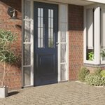 VIDAXL Films pour fenetre 2 pcs depoli motif de bambou PVC