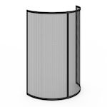 ID MARKET Grille de protection pare feu 1 volet pour poêle et cheminée