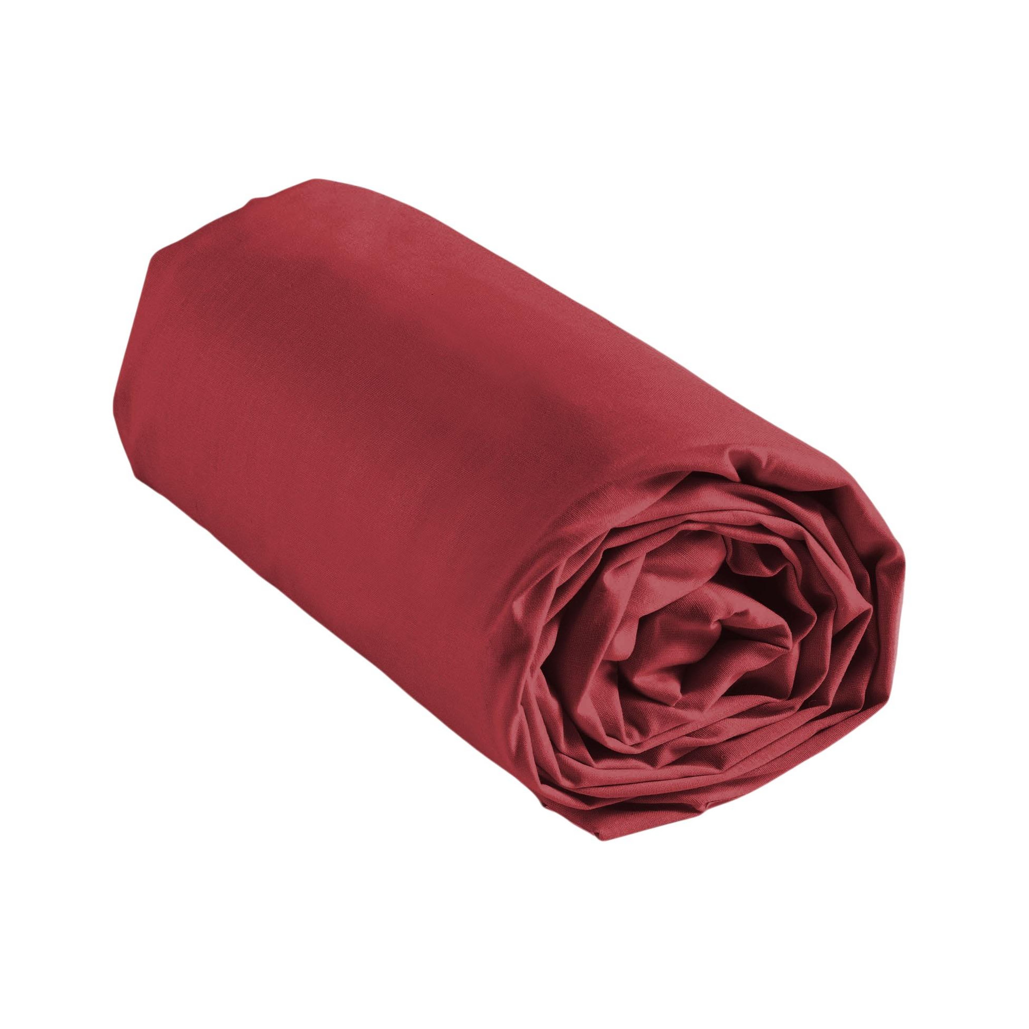 Voir la diapositive 1 : Eden Drap housse en coton line design et moderne