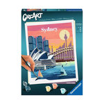 RAVENSBURGER CreArt - 24x30 - Sydney coloree