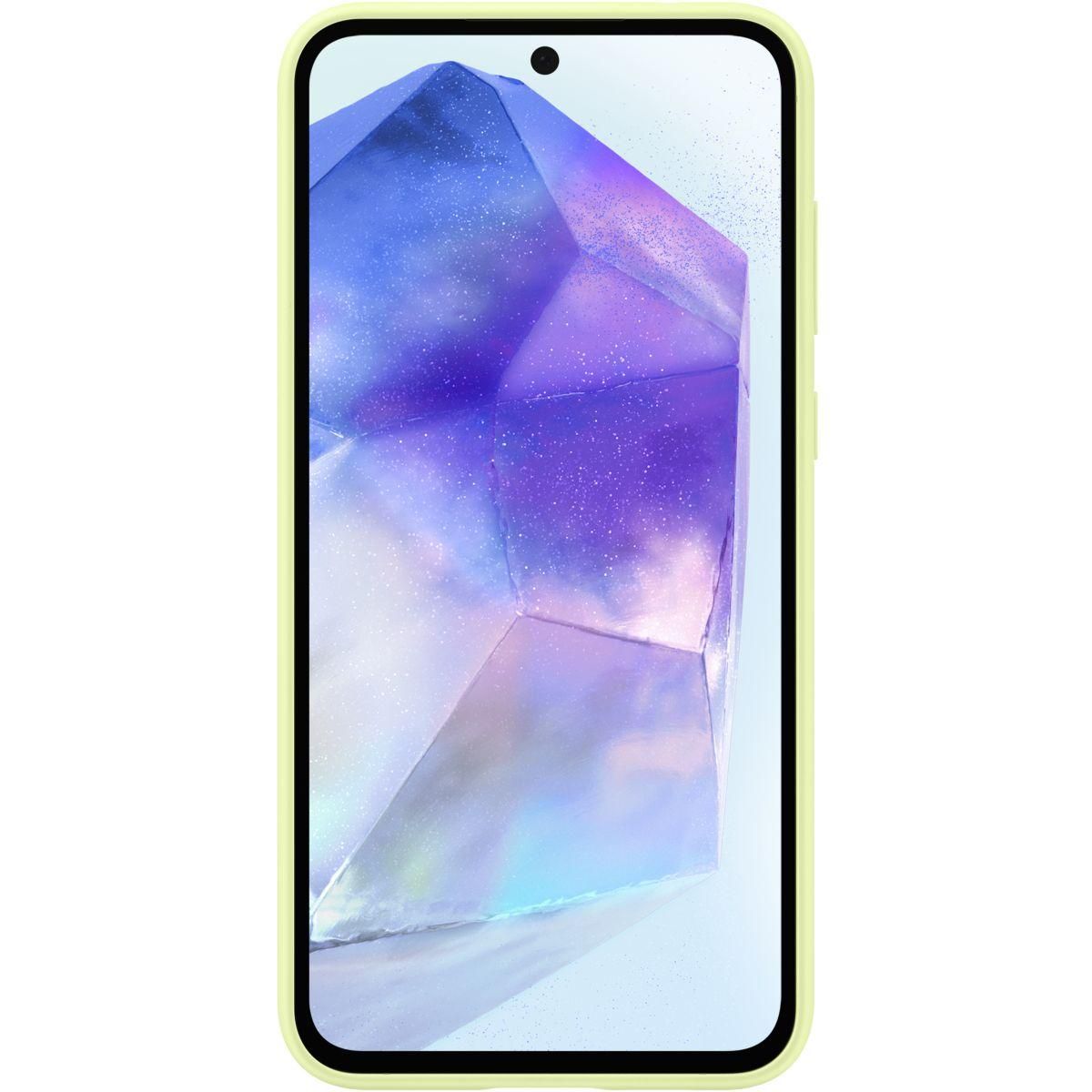 Samsung Coque Samsung A55 5G silicone Vert clair