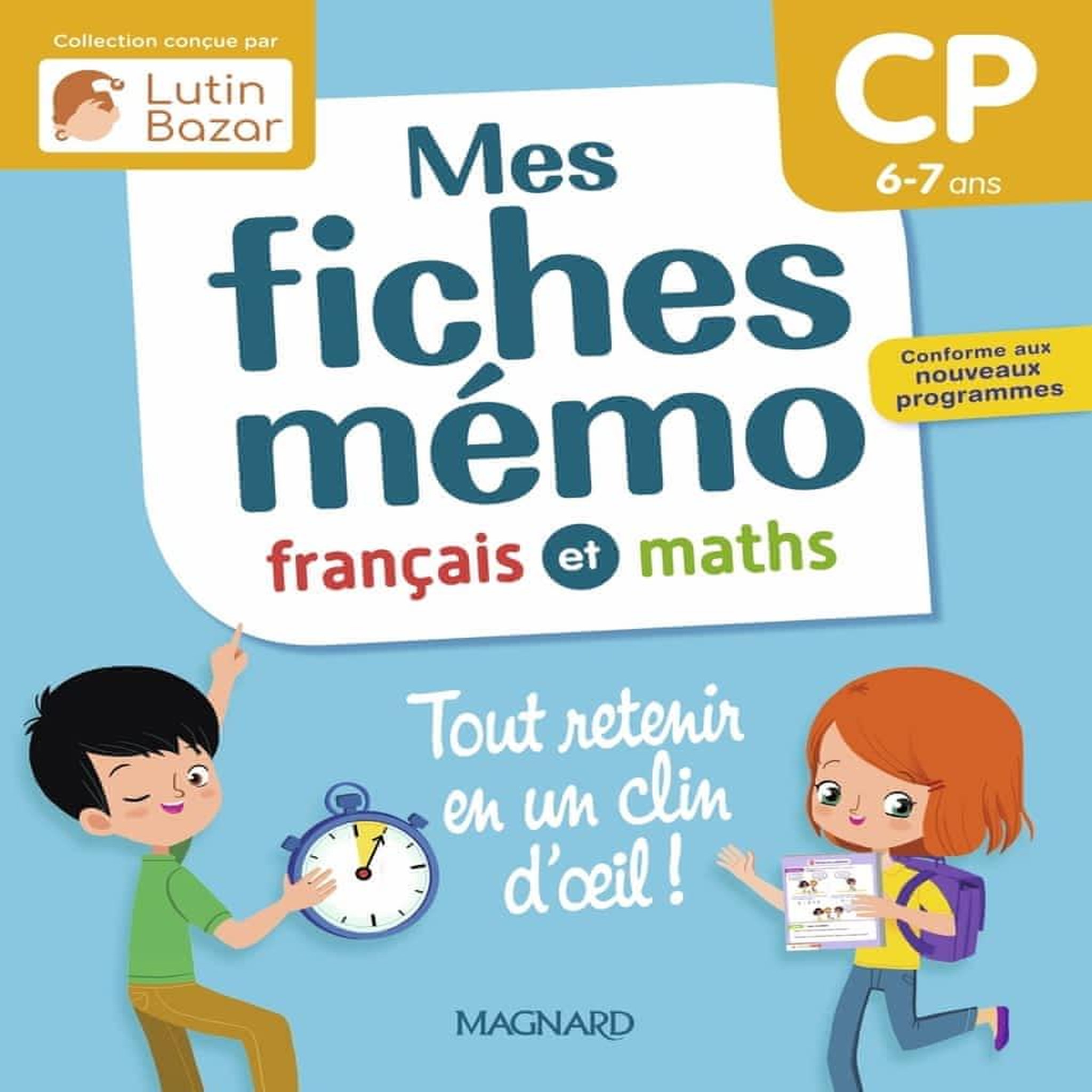 MES FICHES MEMO FRANCAIS ET MATHEMATIQUES CP, Céard Morgane