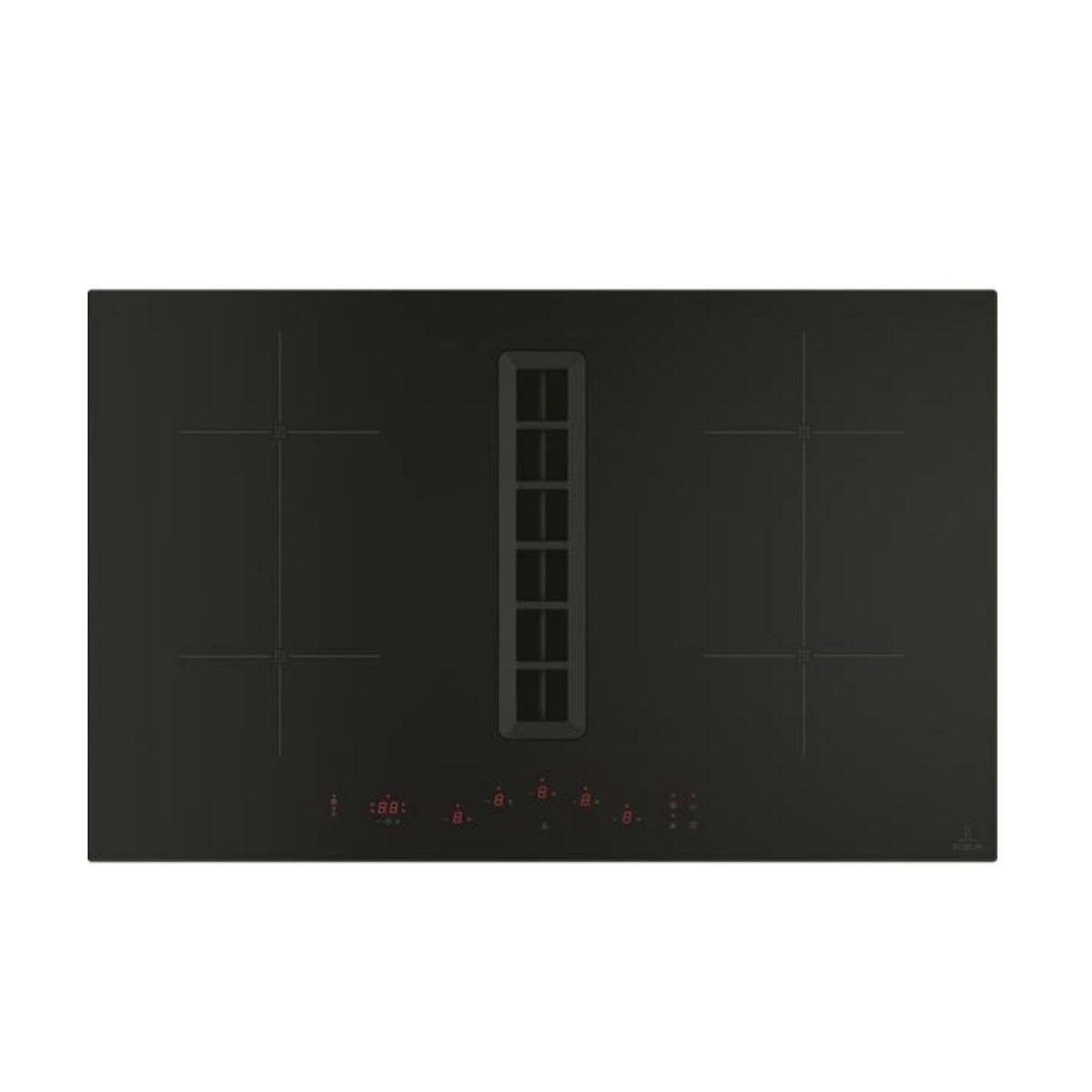 ROBLIN Table de cuisson aspirante induction 83cm 4 feux 7200w - 5530117