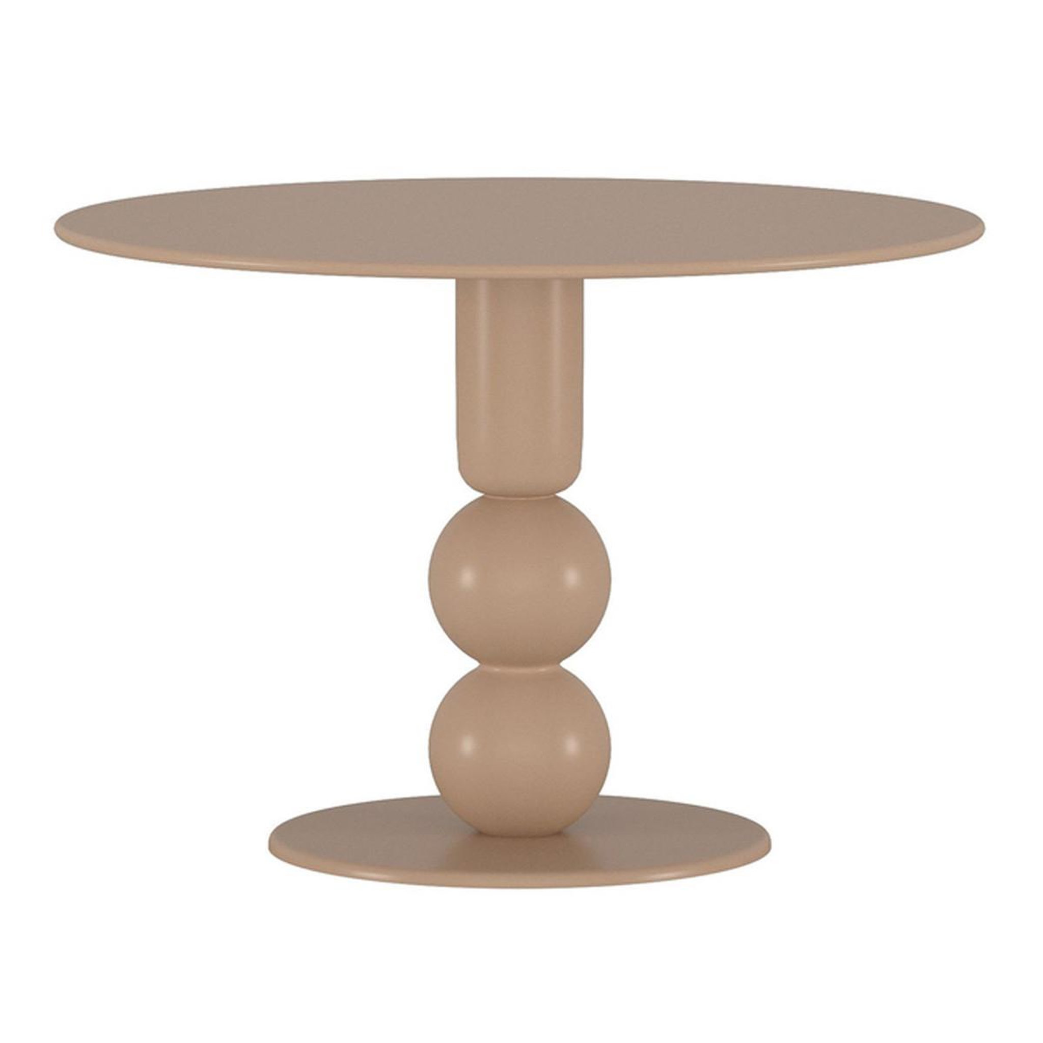 Paris Prix Table à Manger Ronde  Boule  110cm Marron