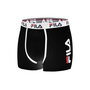 Voir la diapositive 3 : FILA Lot de 4 Boxers Coton homme FU5040 Uni