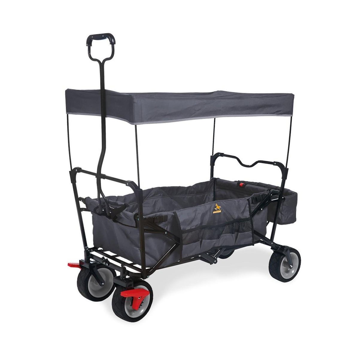 Pinolino Wagon pliant  Paxi Dlx Comfort avec frein Anthracite